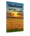 Book cover of 'Seedtime and Harvest' by Charles Capps with a sunset over a field on the cover.