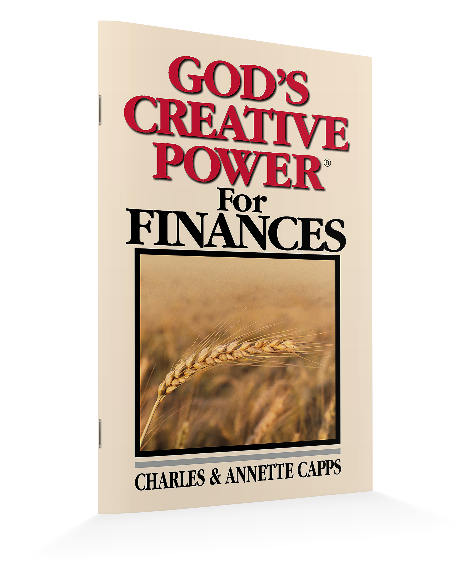 God's Creative Power® For Finances by Charles Capps and Annette Capps Mini-Book Standing