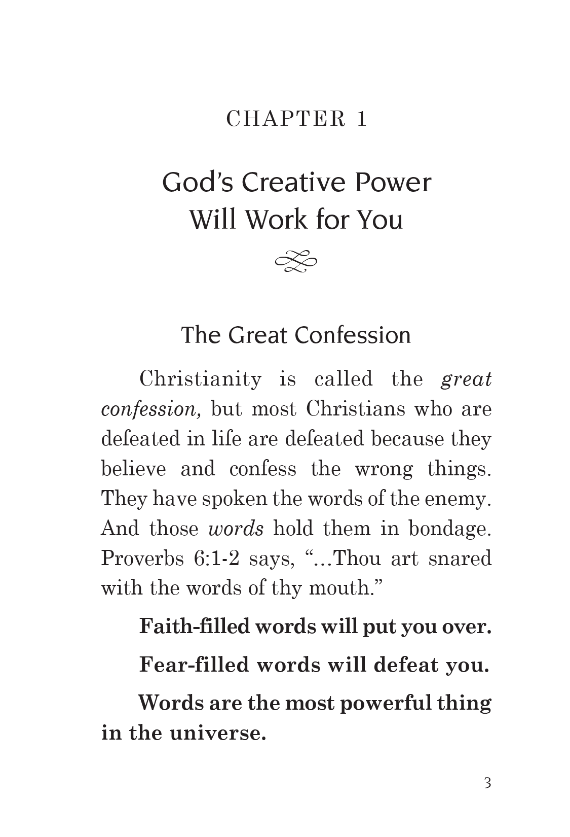 Capps Ministries God's Creative Power Gift Collection