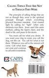 Charles Capps - Calling Things That Are Not - Mini-Book Back Cover