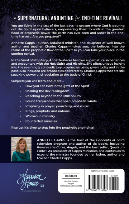 The Spirit of Prophecy by Annette Capps cappsministries.com