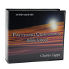 Packaging for 'Faith and Confession Bible School' by Charles Capps with 14 DVDs and 6 CDs. Cappsministries.com