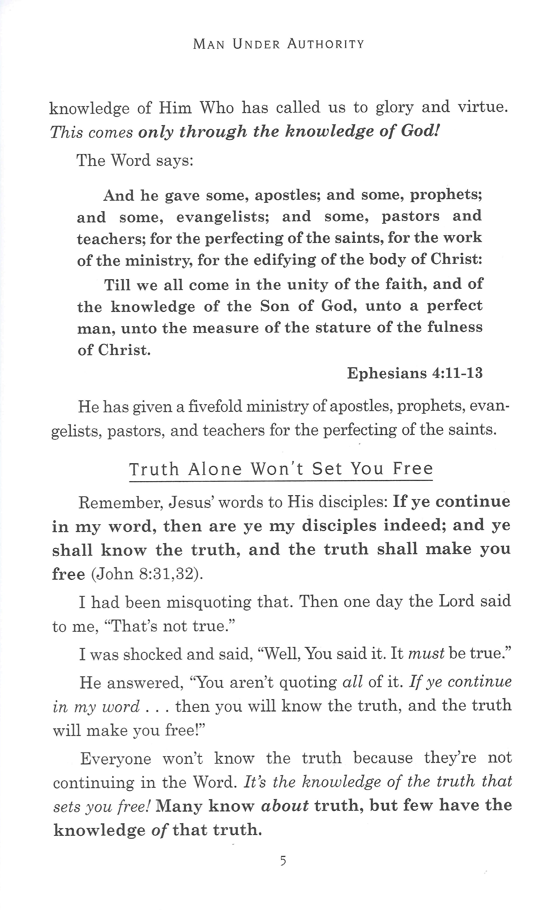 Capps Ministries - Authority in Three Worlds - Book