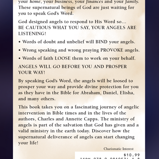 Capps Ministries - Angels - Book