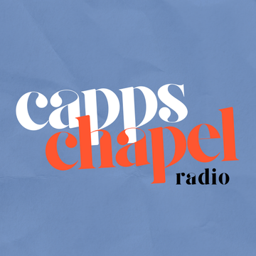 Coppins Chapel Radio logo on a blue background