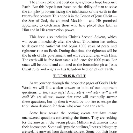 Charles Capps End Time Events Revised and Expanded Book