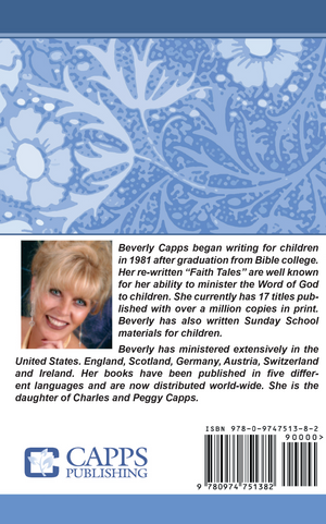 God's Creative Power® for Babies and Toddlers by Beverly Capps back cover photo