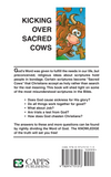Kicking Over Sacred Cows back cover