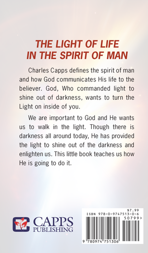 The Light of Life in the Spirit of Man Book Back Cover