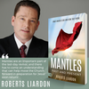 Book cover of 'Mantles: Past and Present' with a man in a suit and tie on a gray background