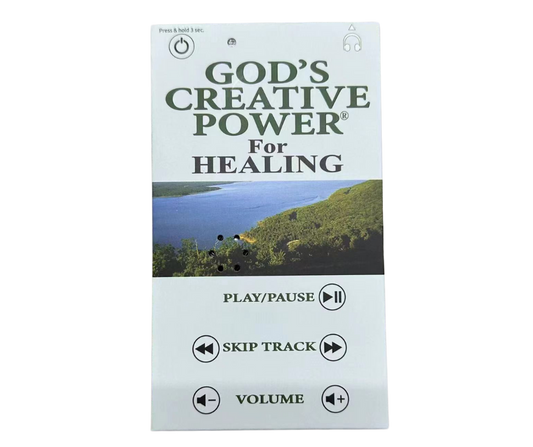 GCP for Healing Portable MP3 Player