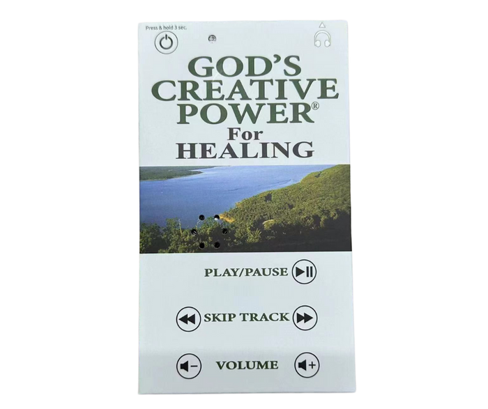 Mp3 Player - God's Creative Power® for Healing - Special Offer