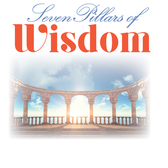 Teaching Notes for 'Seven Pillars of Wisdom' teaching notes with a classical architecture design. Cappsministries.com