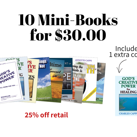 Capps Ministries 10 Mini Book Bundle Special