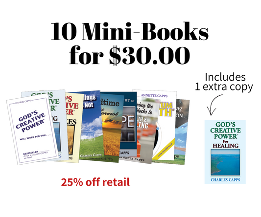 Capps Ministries 10 Mini Book Bundle Special