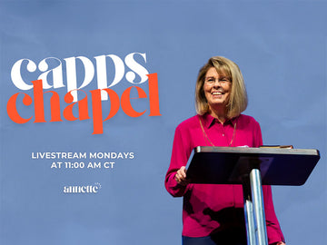 Annette with Capps Chapel. CappsMinistries.om