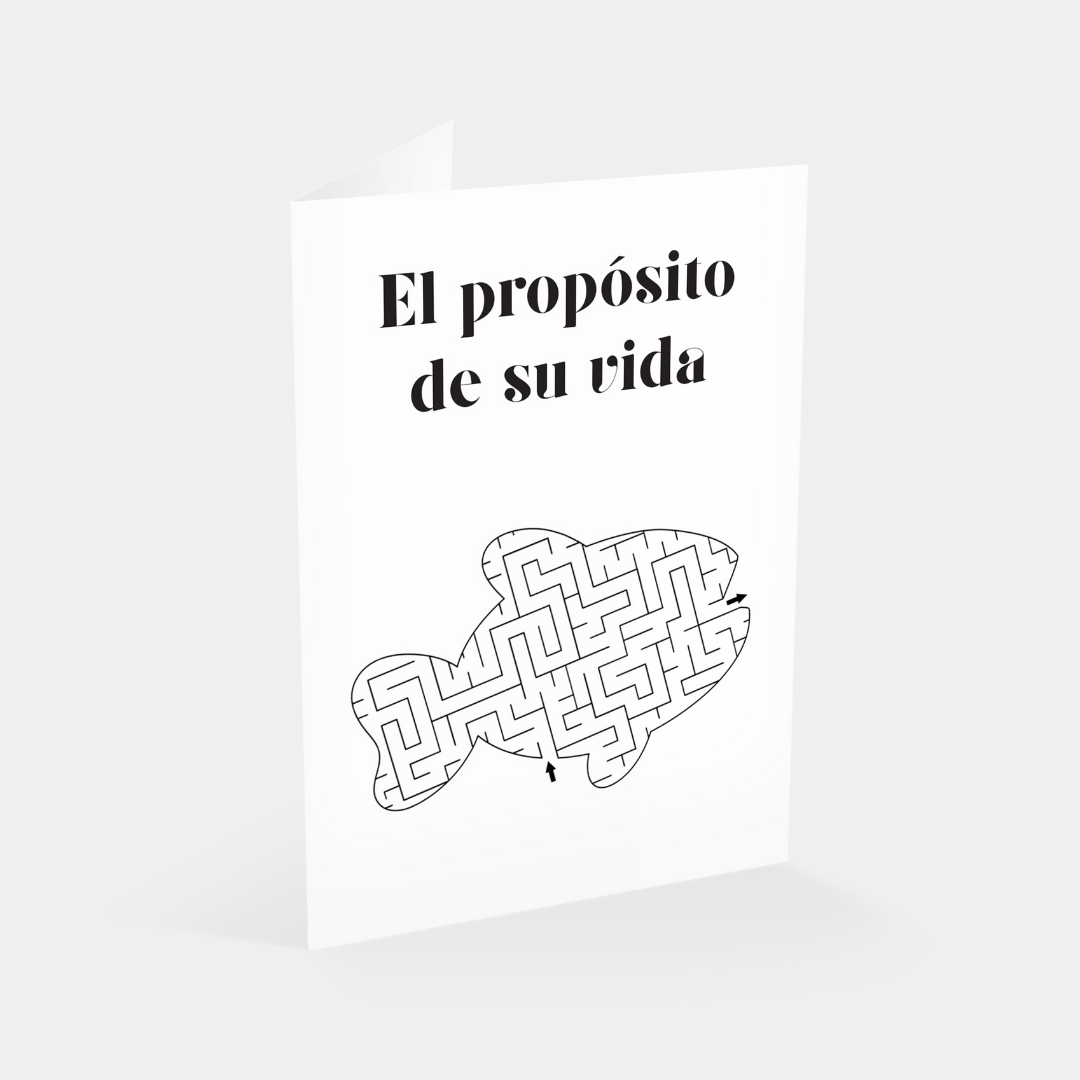 El Proposito de su vida tract image