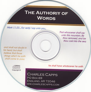 Charles Capps, The Authority of Words CD