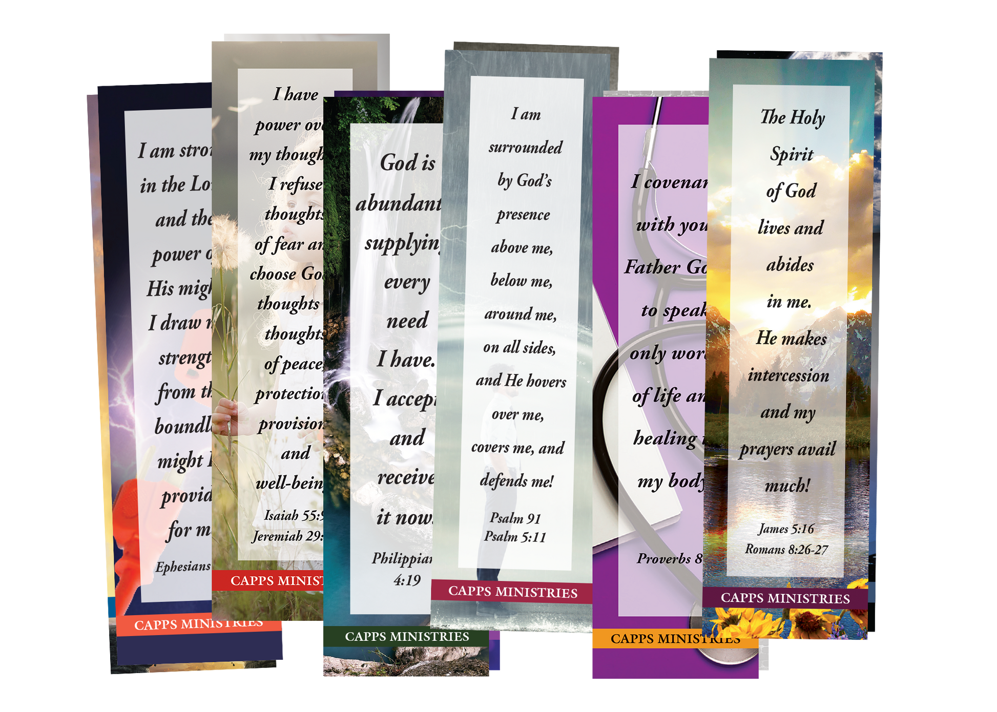 Capps Ministries Bookmark Confessions