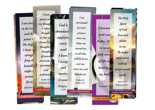 Capps Ministries Bookmark Confessions