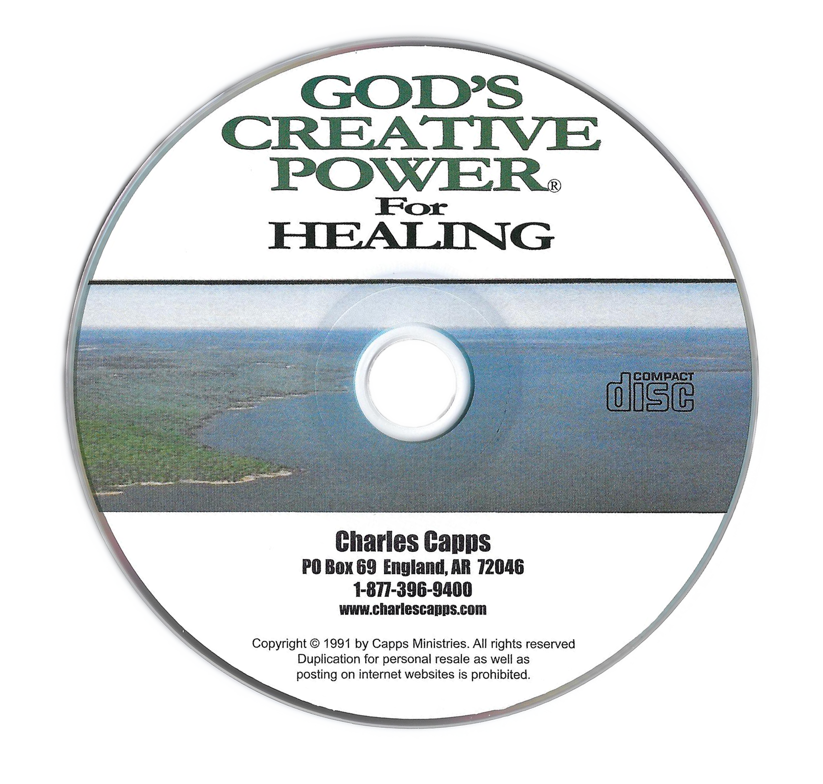 Charles Capps God's Creative Power for Healing CD