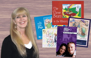 Beverly Capps with Kid's Books Photo