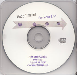 Annette Capps, God's Timeline for Your Life CD