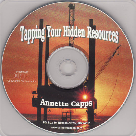 Annette Capps, Tapping Your Hidden Resources CD