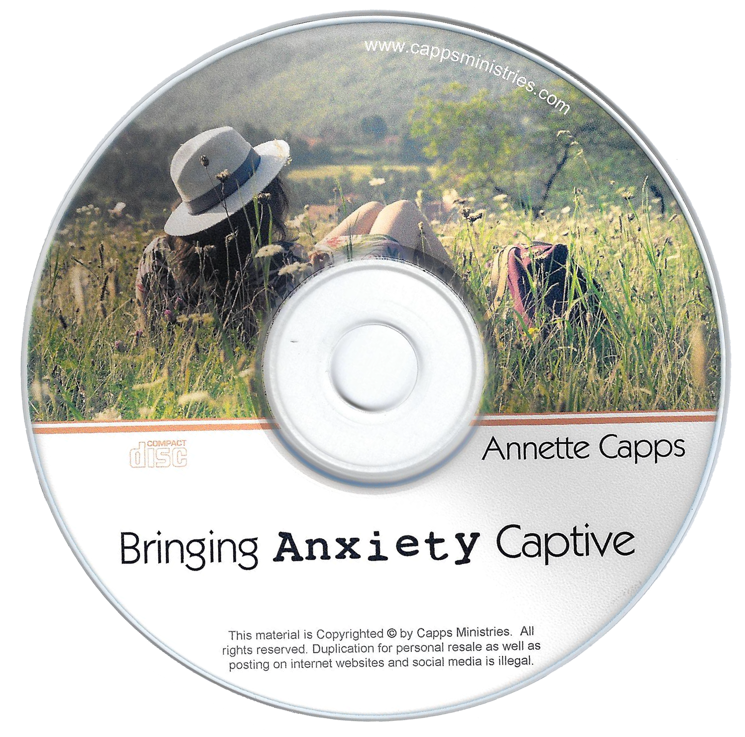 Annette Capps Bringing Anxiety Captive CD