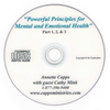Concepts of Faith TV Program Powerful Principles for Mental and Emotional Health Part 1,2 &3 CD cappsministries.com