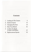 Changing the Seen and Shaping the Unseen Book TOC