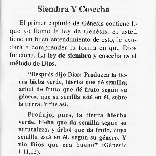 Charles Capps, Siembra Y Cosecha page 3