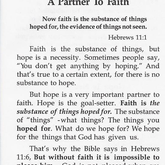 Charles Capps, The Thermostat of Hope pg 3
