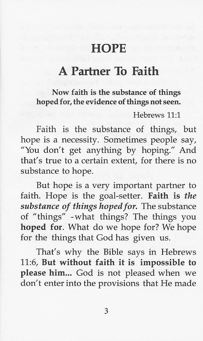 Charles Capps, The Thermostat of Hope pg 3