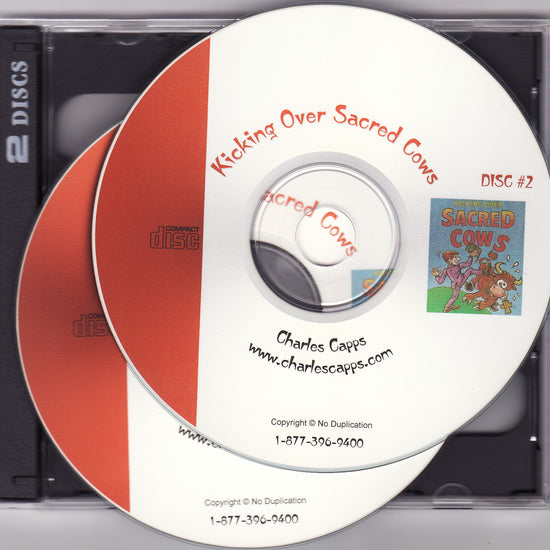 Charles Capps Kicking Over Sacred Cows CD