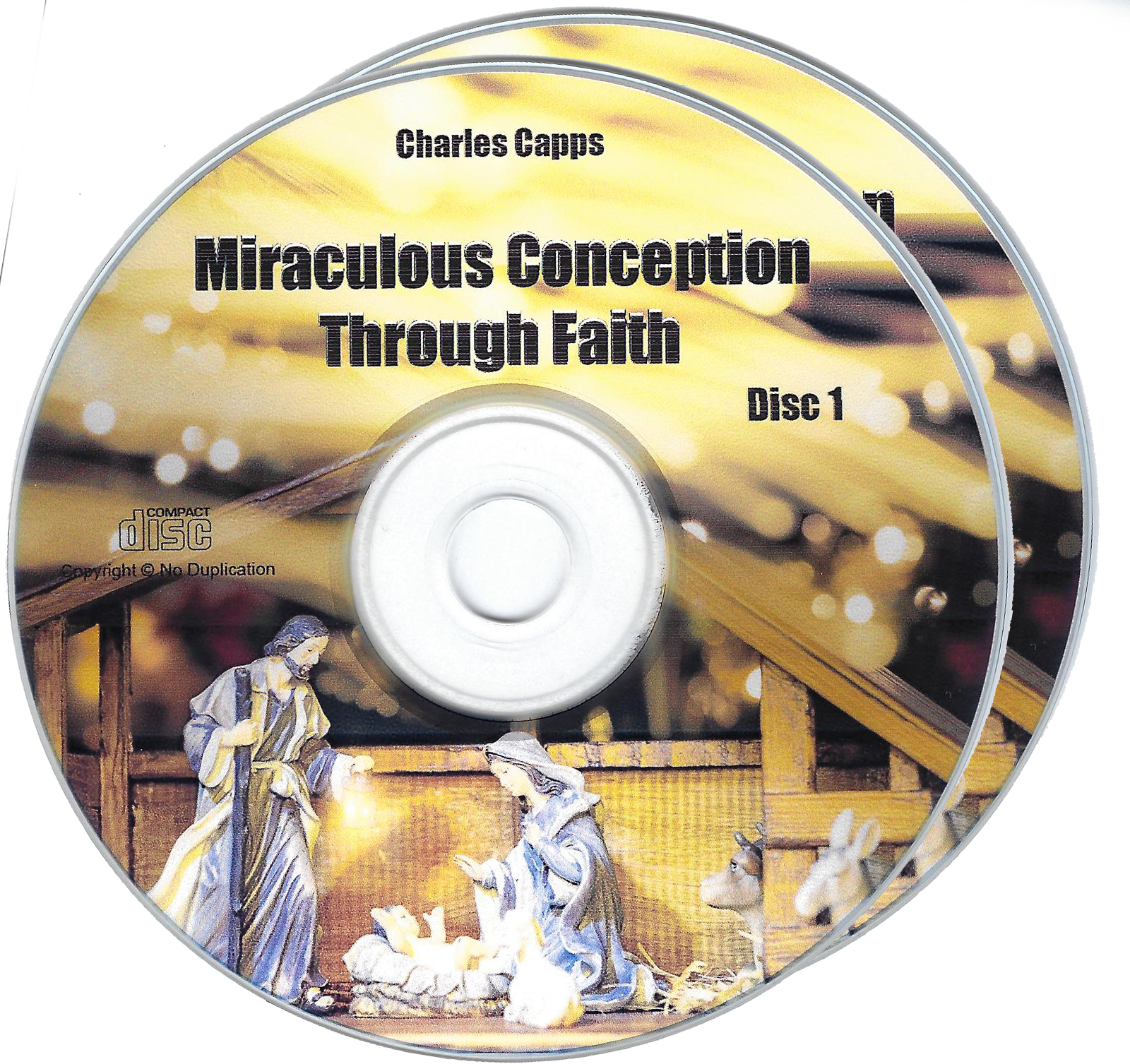 Charles Capps, Miraculous Conception Through Faith 2 CDs