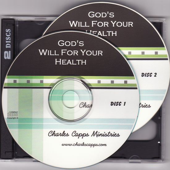 Charles Capps, God's Will for Your Health CD