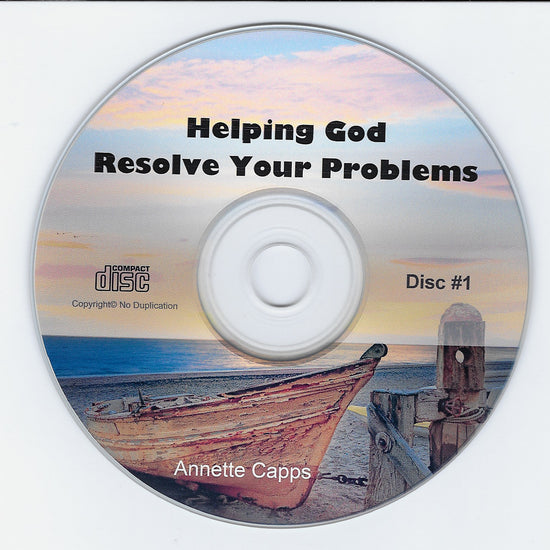 Annette Capps Helping God Resolve Your Problems CD