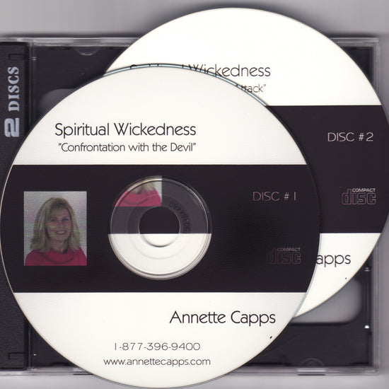 Annette Capps, Spiritual Wickedness - Overcoming Satanic Attack 2 CDs cappsministries.com