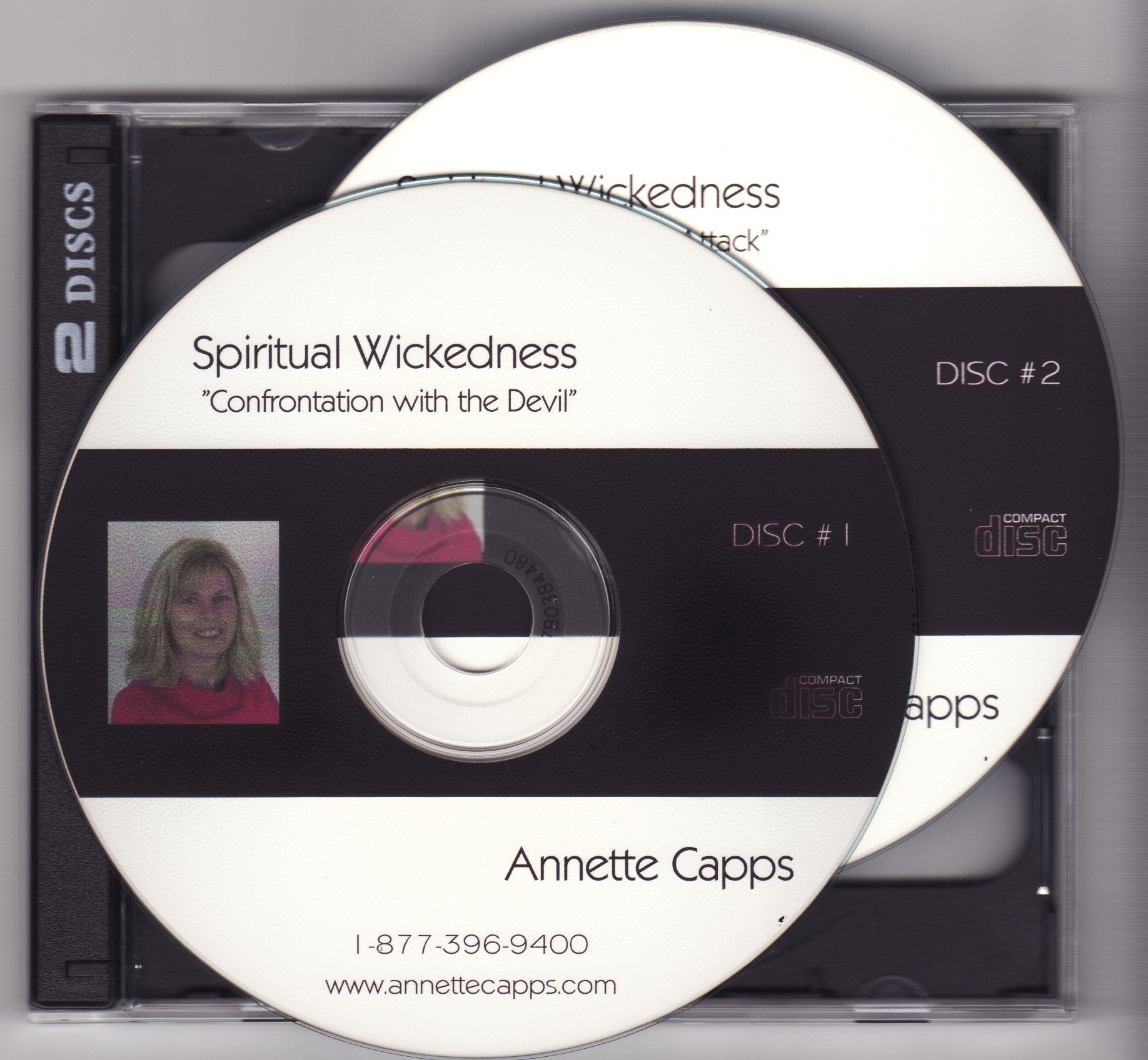 Annette Capps, Spiritual Wickedness - Overcoming Satanic Attack 2 CDs cappsministries.com