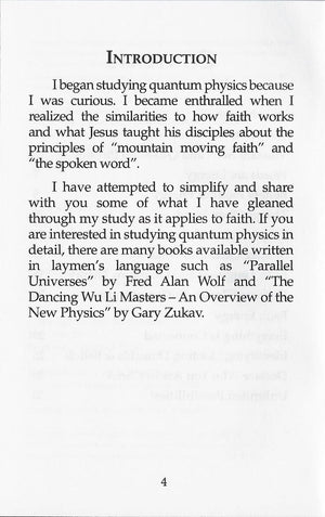 Annette Capps, Quantum Faith Book Intro