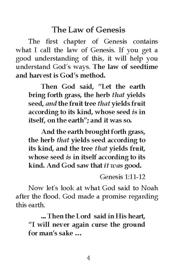 Charles Capps, Seedtime and Harvest Page 2 cappsministries.com