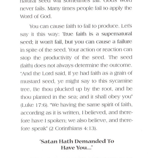 Charles Capps, Faith that Will Not Change pg 2