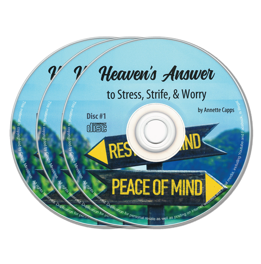 Annette Capps Heaven's Answer to Stress, Strife and Worry CD