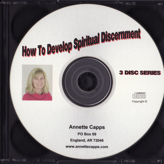 Annette Capps, How to Develop Spiritual Discernment CD