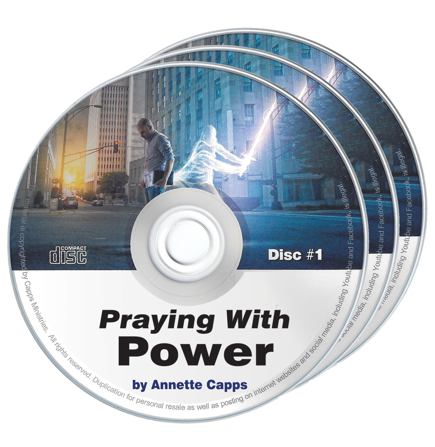 Annette Capps, Praying With Power 3 CD teaching Series