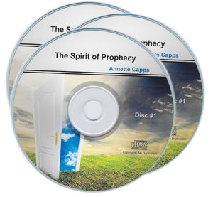 Annette Capps, The Spirit of Prophecy, 3 CDs