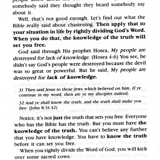 Charles Capps, Kicking over Sacred Cows pg 2