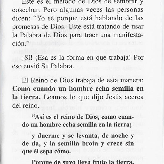Charles Capps, Siembra Y Cosecha page 5