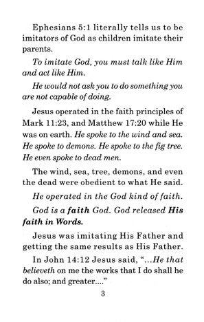 Charles Capps, God's Creative Power Minibook cappsministries.com